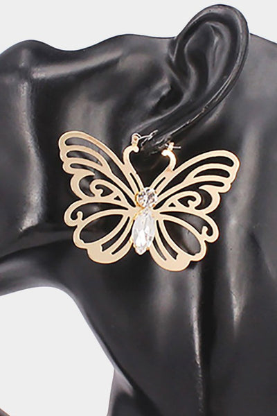 "GLAM" Golden butterfly